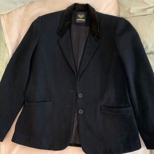 Black Wool Blazer